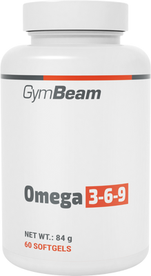 GymBeam Omega 3-6-9 60 kapslí