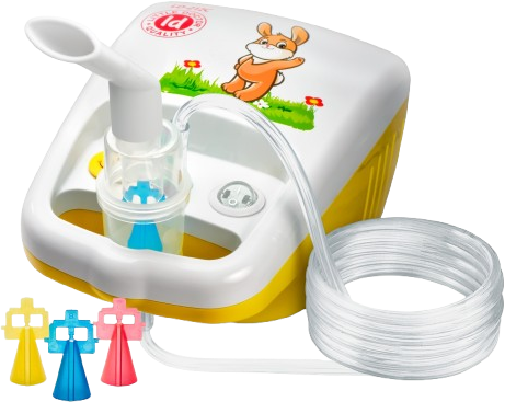 Little Doctor Inhalátor kompresorový LD-212C žlutý