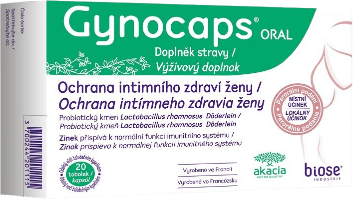 Gynocaps ORAL 20 tobolek