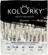 Kolorky NIGHT MOMENTS Vesmír vel. XL (12-25 kg)  100 ks