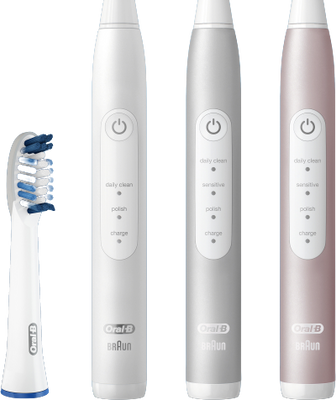Oral-B Pulsonic Slim Clean 2000 Elektrický sonický zubní kartáček černý