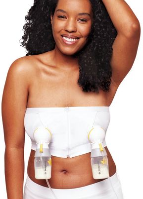 Medela Pás pro snadné odsávání Hands-free™ - bílý M
