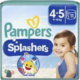 Pampers Splashers Baby Shark Plenkové kalhotky do vody vel.4, 9-15kg 11 ks