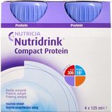 Nutridrink Compact Protein s neutrální příchutí 4 x 125 ml