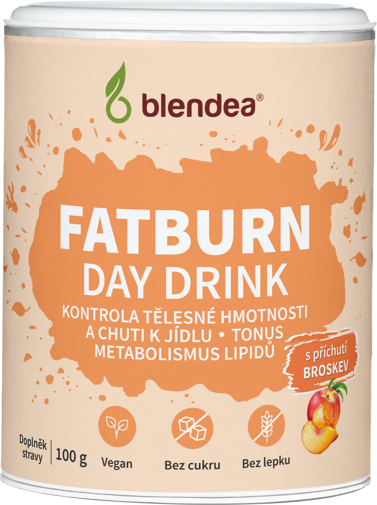 Blendea Fatburn Day Drink broskev 100 g