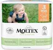 Moltex Dětské plenky Pure & Nature Midi 4-9 kg 33 ks