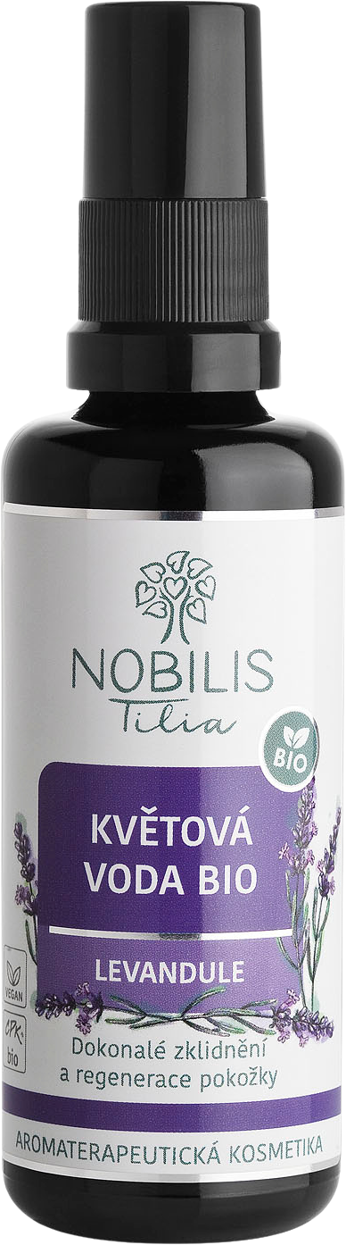 Nobilis Tilia Květová voda BIO Levandule 50 ml