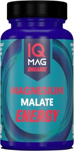 IQ Mag Organic Magnesium Malate ENERGY 90 tobolek