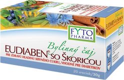Fytopharma Eudiaben Bylinný čaj se skořicí 20 x 1.5 g