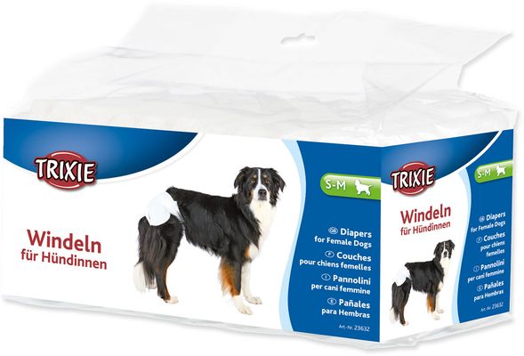 Trixie Pleny pro feny, vel. S-M 12 ks