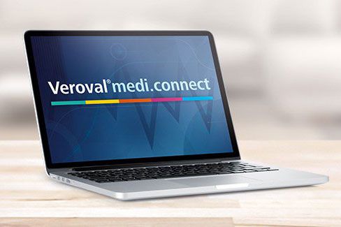 Veroval tonometr, pažní tlakoměr, domácí měření tlaku, propojitelný s aplikací v mobilu a počítači