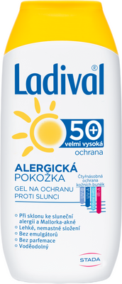 Ladival Gel alergická kůže SPF50+, 200 ml
