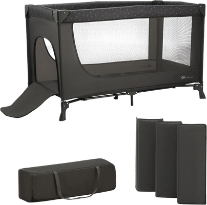 Kinderkraft Postýlka cestovní Joy Light grey