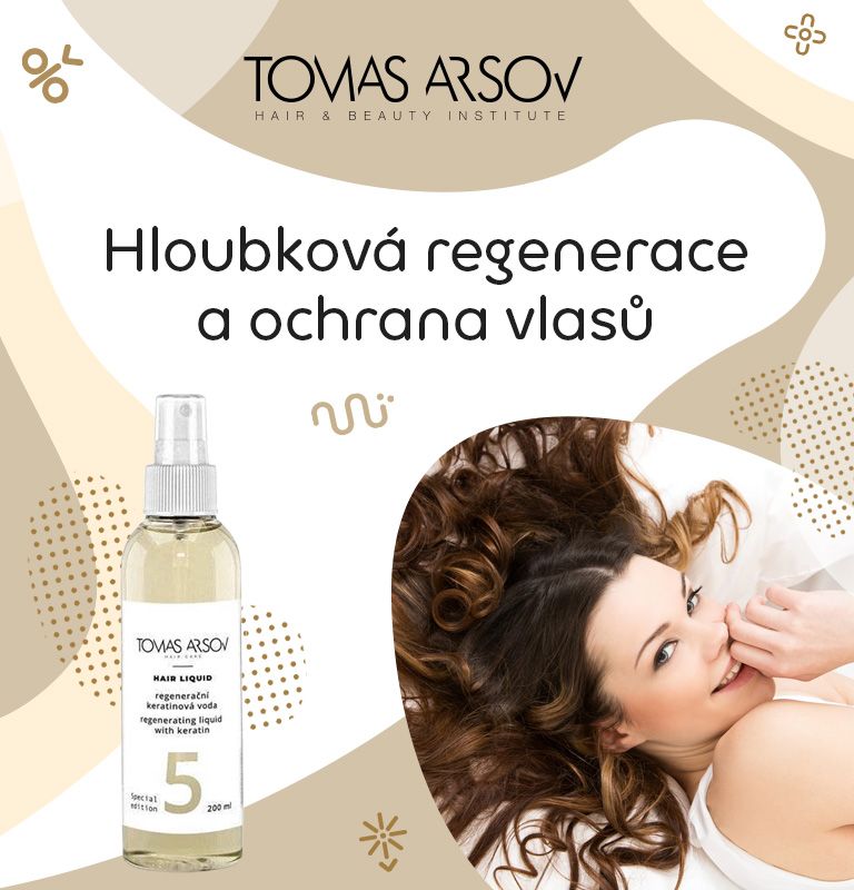 Tomas Arsov Hair Liquid, regenerační keratinová voda na vlasy
