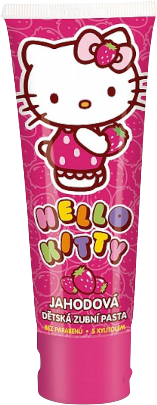 Hello Kitty Zubní pasta bez parabenů s xylitolem 75 ml