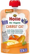 Holle Bio pyré - Carrot Cat- Mrkev, mango, banán a hruška 100 g