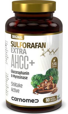 CarnoMed Sulforafan Extra AHCC+ 90 kapslí