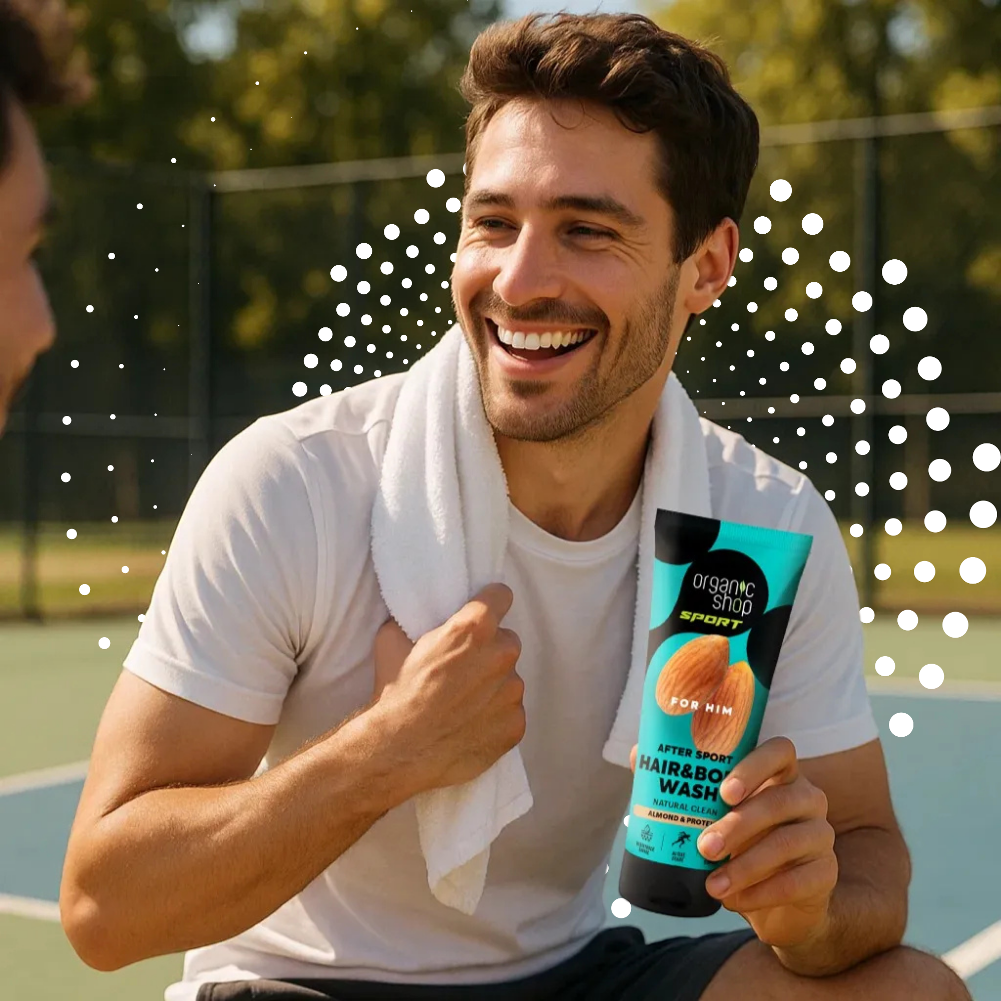 Organic Shop SPORT sprchový gel – aktivní složení