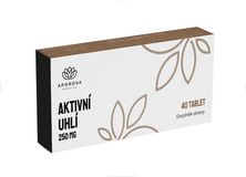 Aporosa Aktivní uhlí 250 mg 40 tablet