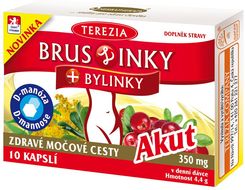 Terezia Bruslinky+bylinky Akut 10 kapsúl