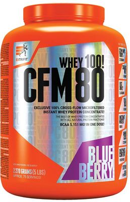 Extrifit CFM Instant Whey 80 borůvka 2.27 kg