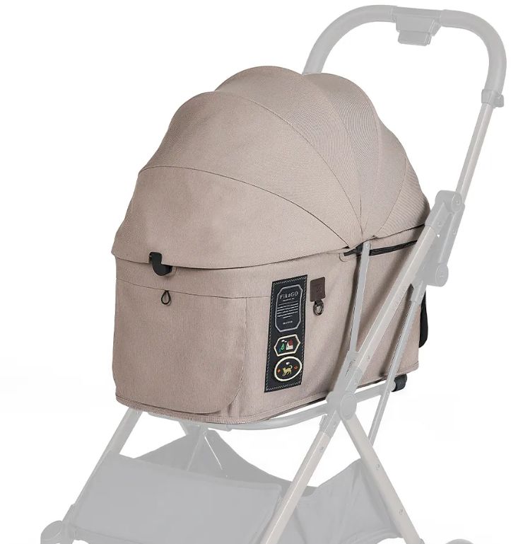 FIKAGO Stříška + potah na kočárek FTG2 Sandy Beige