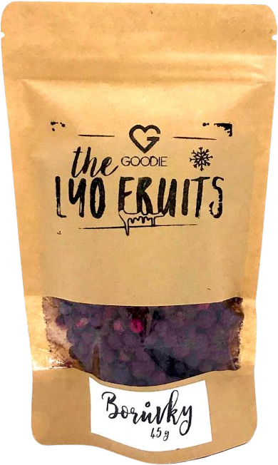 Goodie Lyofilizované borůvky 45 g