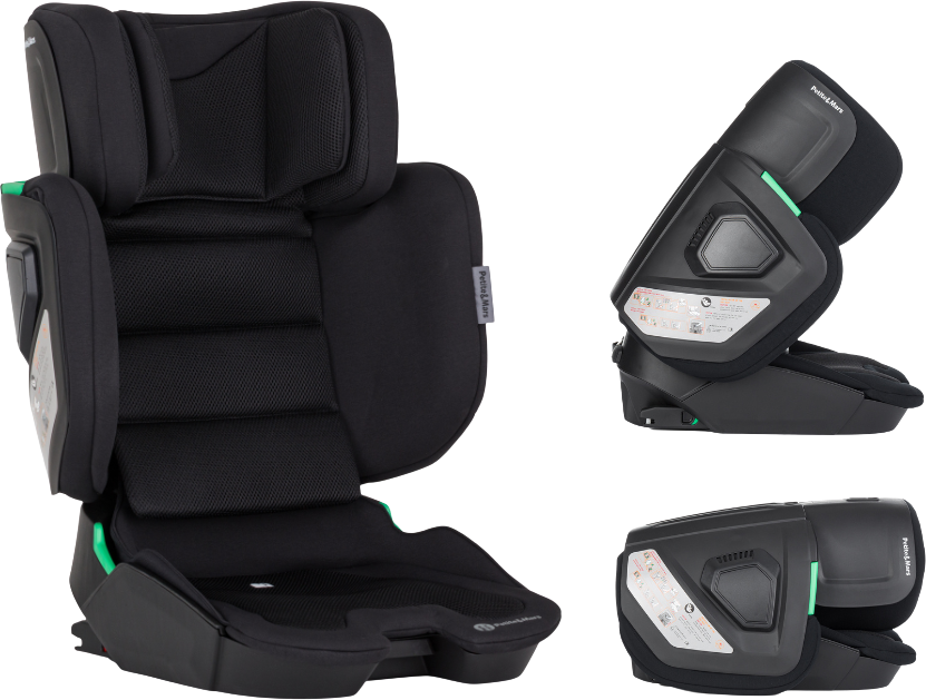 Petite&Mars Autosedačka Flex Pro i-Size Coal Black Air 100-150 cm (15-36 kg)