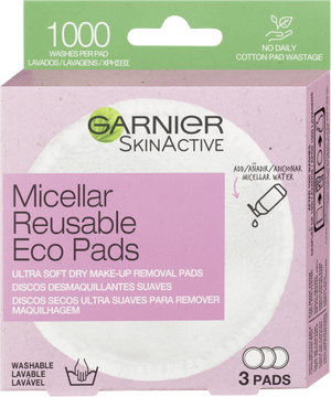 Garnier Znovupoužitelné odličovací tampony 3 ks