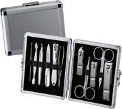 Three Seven Corporation Manikurní set KUFŘÍK silver-11 nástrojů