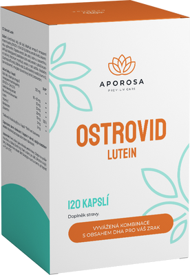 Aporosa Ostrovid Lutein 120 kapslí