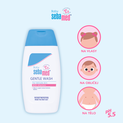 Sebamed Baby dětská mycí emulze extra jemná 200 ml