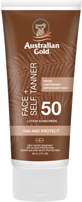 Australian Gold SPF 50 Faces Selftanner 88 ml