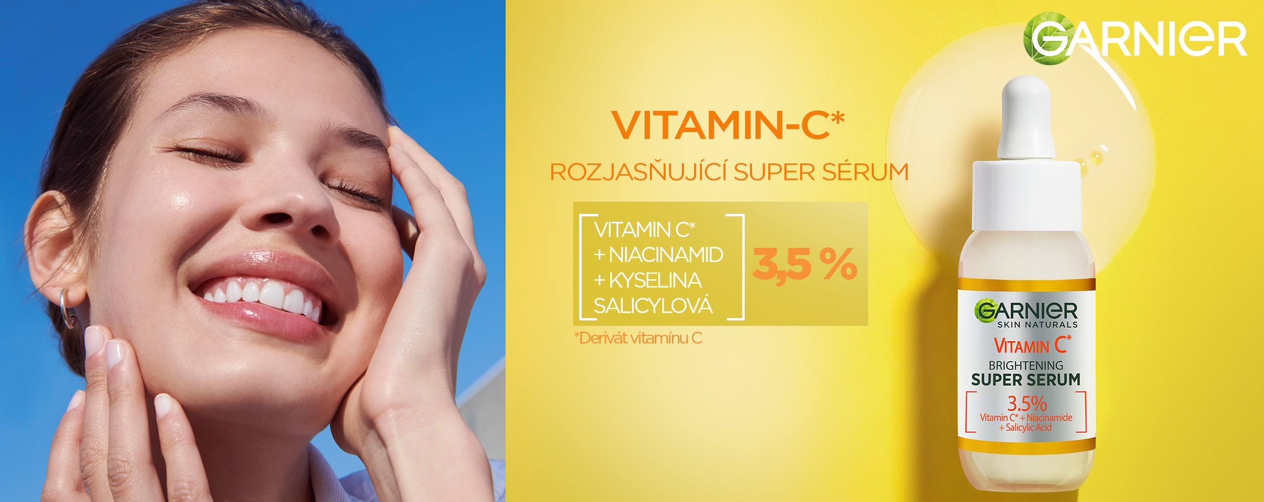 Garnier Vitamin C Rozjasňující Super Sérum s vitamínem C