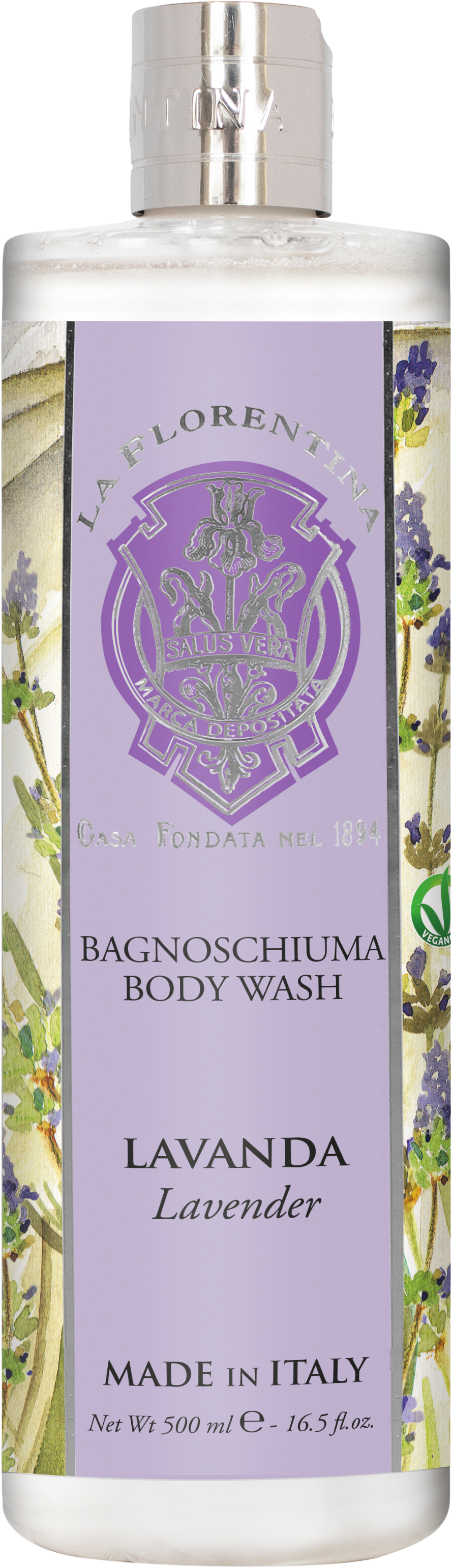 La Florentina Pěna do koupele a sprchový gel Lavanda 500 ml