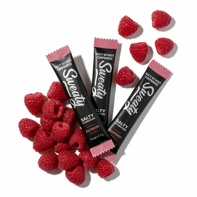 Sweaty Electrolyte Hydration Mix Raspberry 24 ks