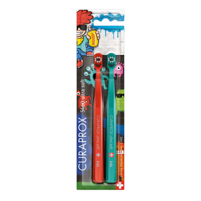 Curaprox CS kids ultra soft Grafity edice 2 ks