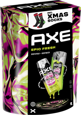 Axe Epic Fresh dárková kazeta s ponožkami