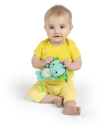 Bright Starts Hračka s melodií na C kroužku Tug Tunes™ slon 0m+