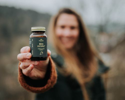 Vitalvibe Maca Sextuple™ BIO Gelatinized 3-Complex, 60 kapslí