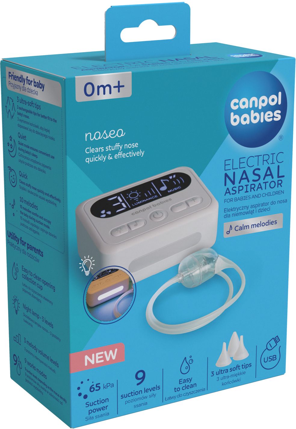 Canpol babies Elektrická nosní odsávačka Noseo