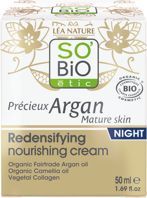 So´Bio étic Anti-age Precieux Krém noční výživný a zpevňující gold bio 50 ml