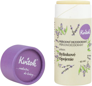Kvitok Tuhý deodorant Bylinkové opojení 42 ml