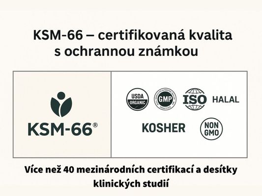 Botanic Ashwagandha (Ašvaganda) KSM—66® - Extrakt prášek BIO 20 g