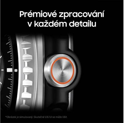 Samsung Galaxy Watch8 Classic 46mm černá