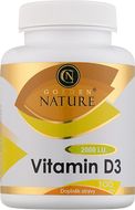 Golden Nature Vitamin D3 2000 I.U. 100 kapslí