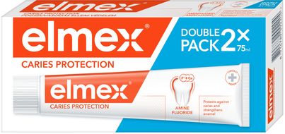 Elmex Caries Protection zubní pasta 2x 75ml 2 x 75 ml