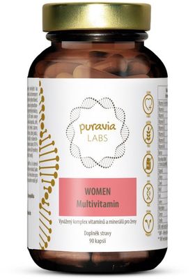 Puravia LABS Multivitamín pro ženy 90 kapslí