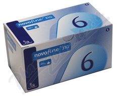 Novofine jehla 31Gx6mm 100 ks
