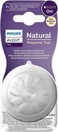 Philips Avent Savička Natural Response 1 první průtok 0m, 2 ks